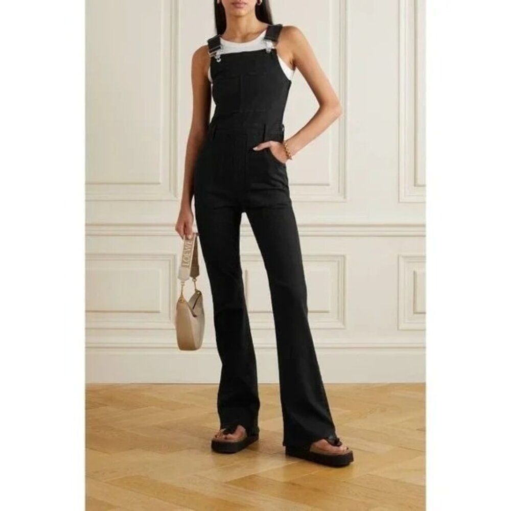 Frame Denim Black Jumpsuit
